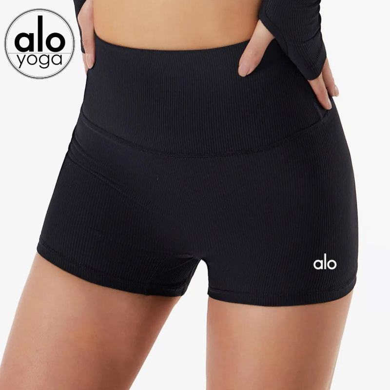 Alo Yoga 長袖ヨガ服トップス Tシャツ女性用胸パッド付きスポーツ速乾性フィットネス服春と秋のトレーニングアウターウェア|undefined