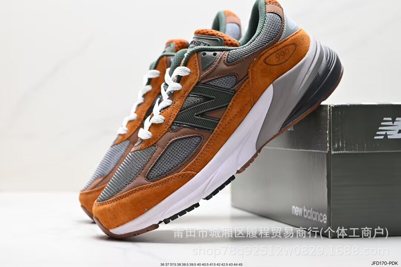 莆田纯原NB 990 V3 V6系列 运动舒适防滑耐磨低帮跑步鞋休闲百搭|undefined