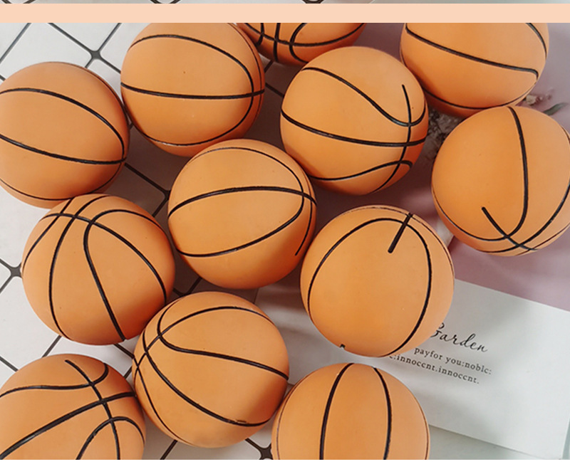 Rubber Elastic Mini Basketball 6 Cm High Elastic Toy Hollow Inflatable Children Outdoor Holding Ball display picture 10