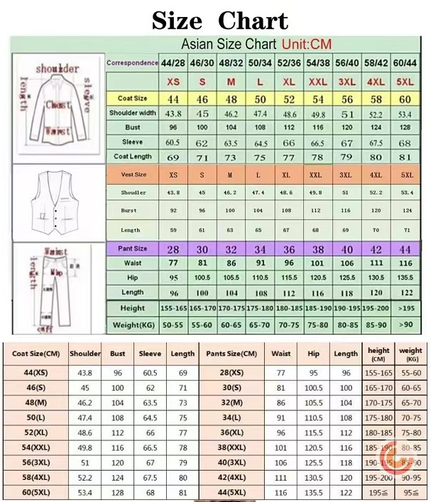 Modern Men's Suit 3-Piece Set With Contrast Stitching, Slim Fit Business Blazer, Vest & Trousers For Weddings, Office, Formal Events_viptrois.com