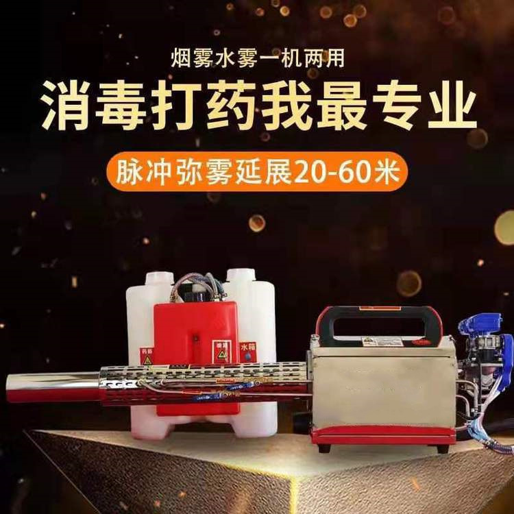Chengde pulse gasoline smoke water mist hand push gasoline Misty machine electric disinfection sprayer