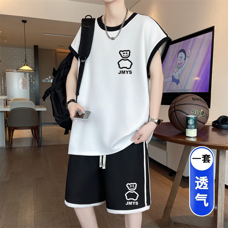 1801 화이트(조끼+반바지) 품질보증