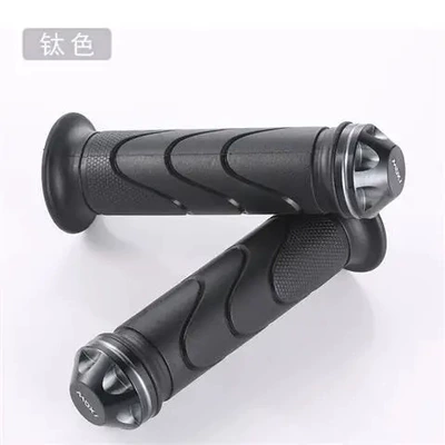 Motosiklet ləvazimatları və aksesuarları – throttle handle cover grip - 223-handle-glue-titanium-color