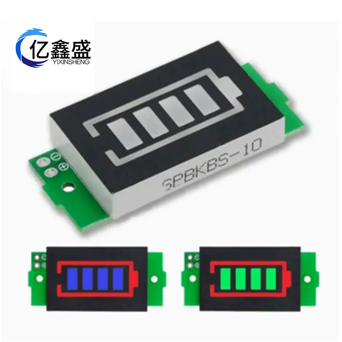 Индикатор питания литиевой батареи 6/12/24/36/48V Электрический аккумулятор электрический аккумулятор дисплей питания