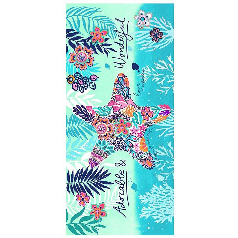 (Cross-border trading), fashionable beach soft bath towel, water absorbent
