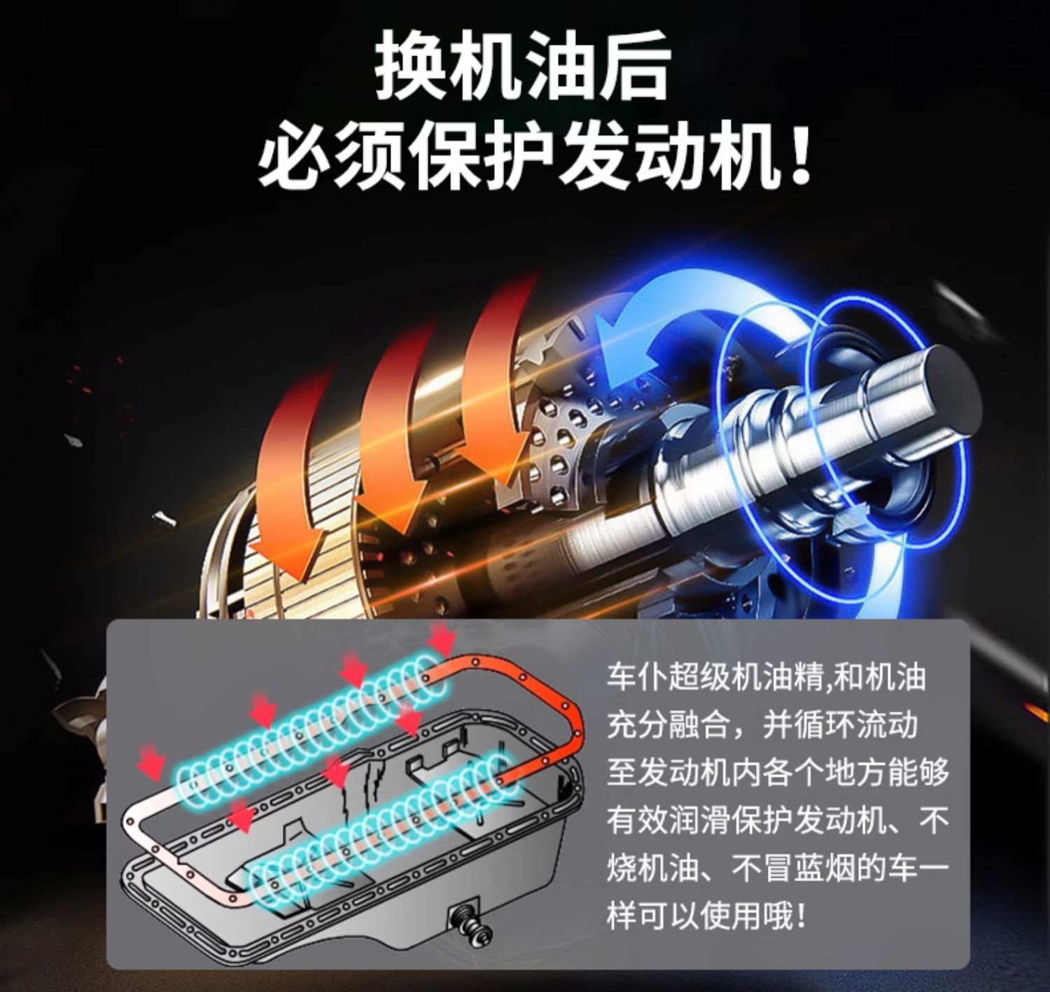 Suitable for Car Servant Car Engine Repair Agent, Noise Reduction and Shaking, Powerful Treatment of Burning Oil, Anti-Wear Protection Oil