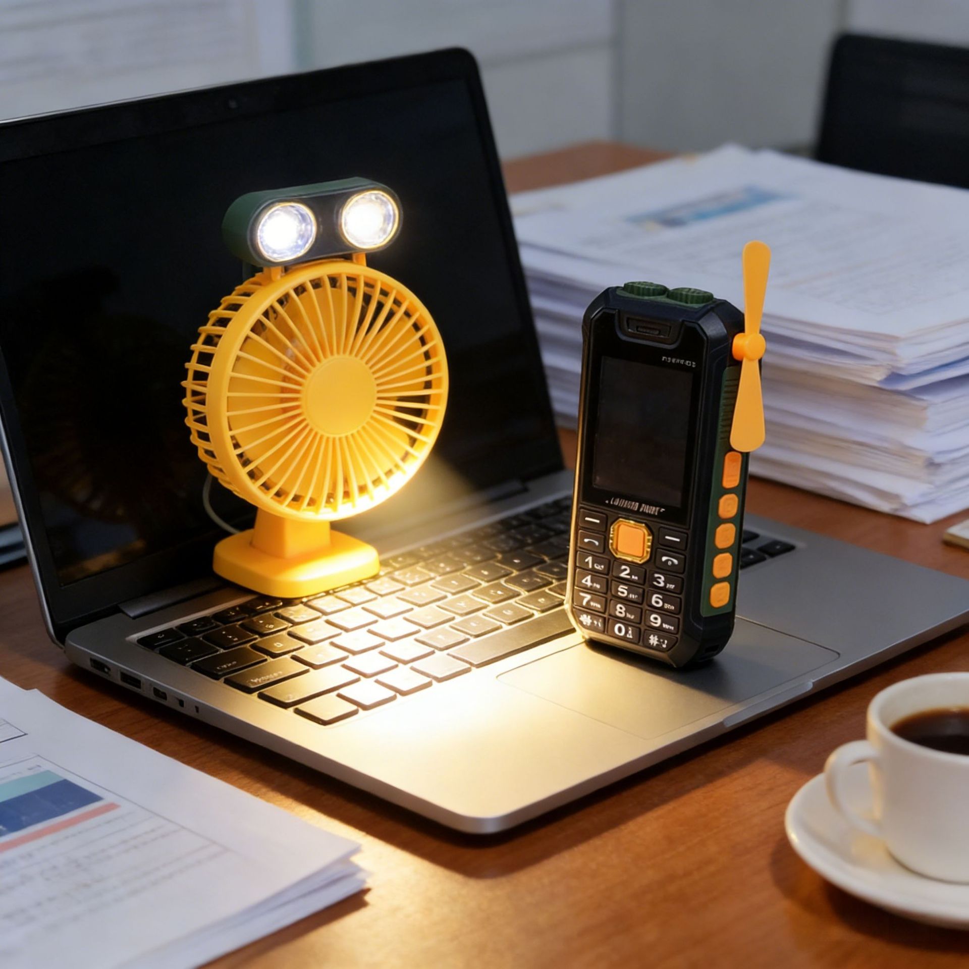 Dörd SIM Kartlı Dözümlü Outdoor Mobil Telefon, Uzun Dayanıqlı Batareya