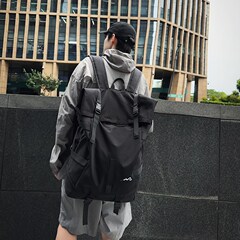 ファッションの大容量シンプルな高校の大学生のカバン
