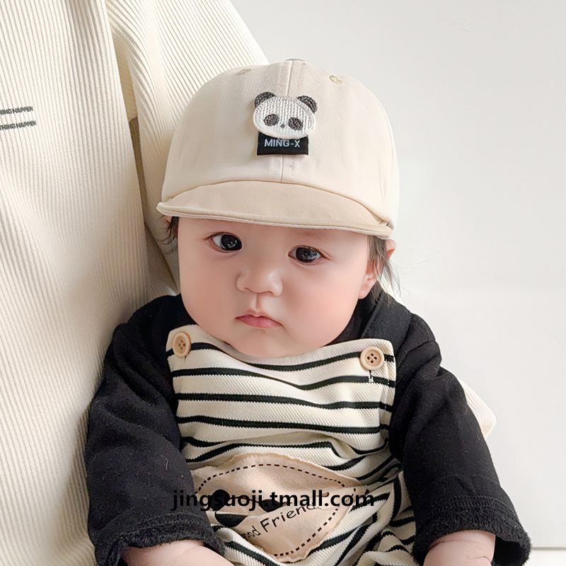Sombrero de bebé oso primavera y otoño gorra de pato gorra para niños gorra de protección solar para niños gorra de béisbol de niñas
