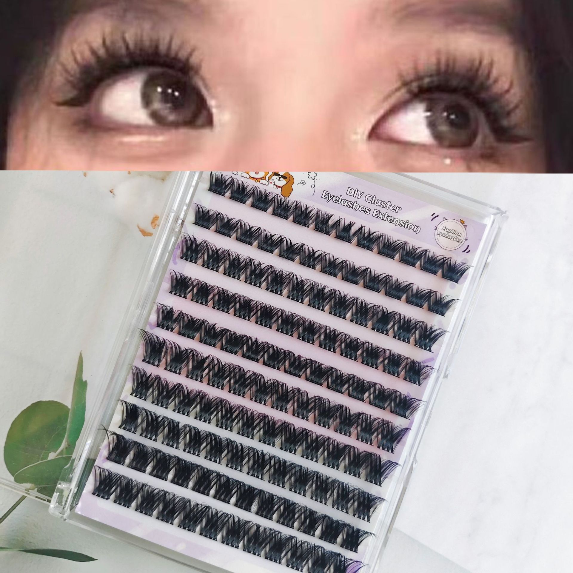 Las pestañas falsas transfronterizas proporcionan pestañas falsas de gran capacidad sin pegamento.