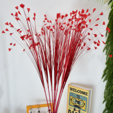 新款仿真孔雀草仿真花婚庆装饰花材多彩仿真烟花假花摆件婚礼布置