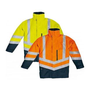 Delta 404010 PVC coated rain-proof windproof thermal fluorescent snow clothes reflective clothing