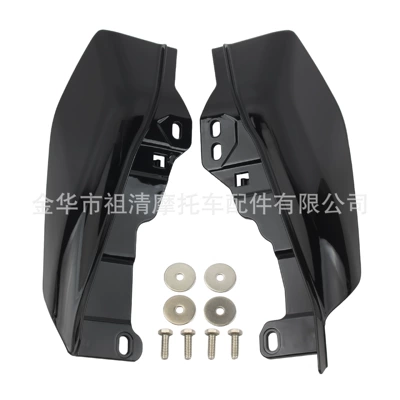 Suitable for Harley Grand Glide Road King Engine Heat Shield Protection Cover Motorcycle Engine Anti-Scald Cover (Motorcycle Handle Cover) - harley-engine-heat-shield-glossy-black