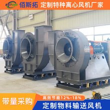 佰斯拓定制主排风机 耐高温热处理涂装线有机废气粉尘离心式风机