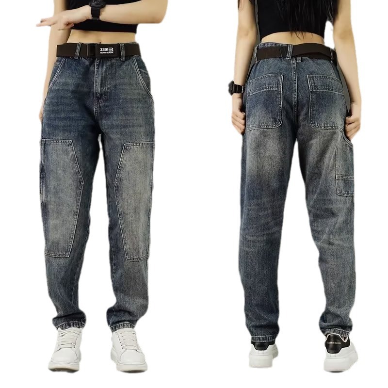 2024 primavera y otoño jeans delgados marca de moda para hombres pantalones de pierna recta de todo fósforo tendencia de moda moda pantalones casuales para hombres