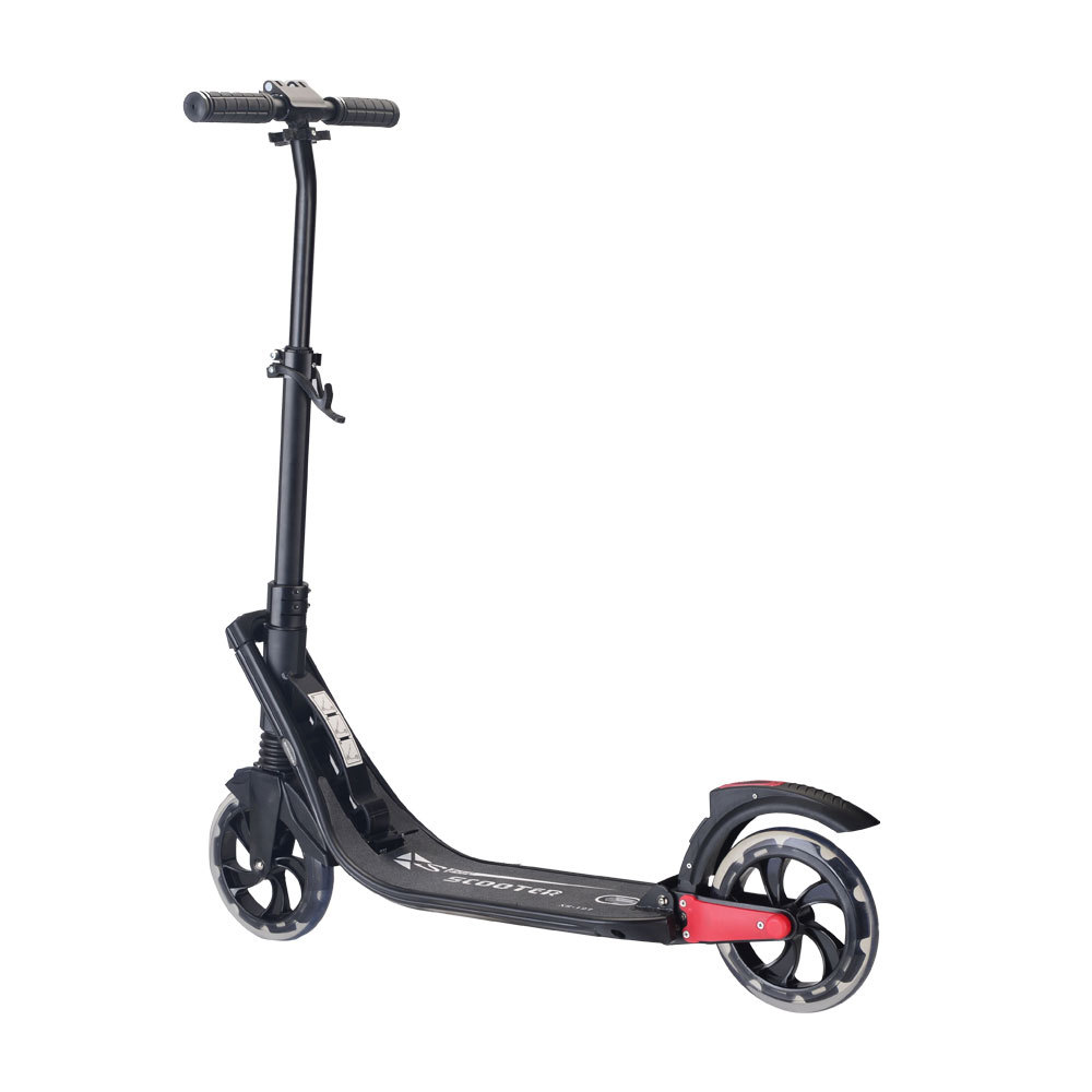 Factory Straight Hair Adult Scooter Two-wheeled Teenage Adult Men's and Women's Commuter Bicycle Shock Absorption City Scooter