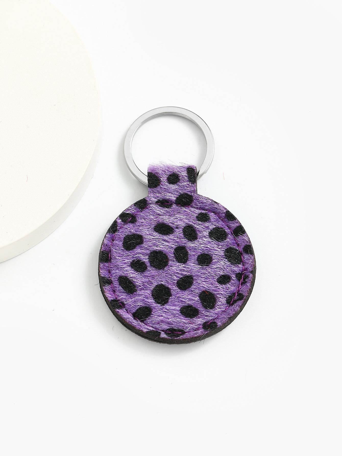 12g Weight Keychain Classification 1 Piece Quantity Daily Occasion PU Material Leopard Pattern Unisex Gender Casual Style Casual Leopard PU Unisex Keychain 18