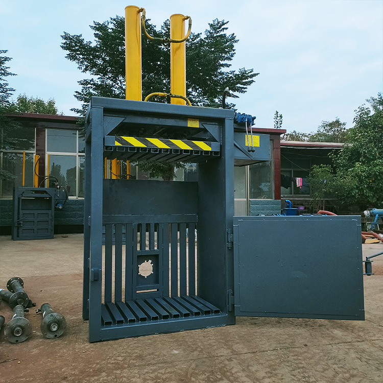 液压立式塑料打包机 塑料瓶编织袋打包机 液压废纸壳打包机