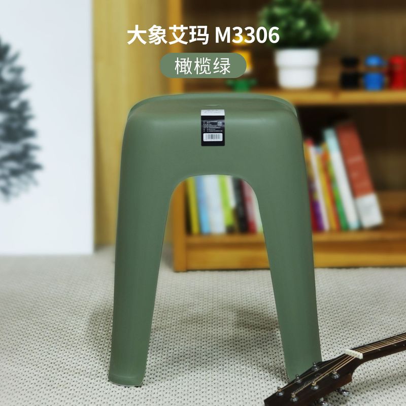プラスチック製の椅子、家庭用、厚手、大人用、ダイニングテーブル用椅子、角椅子、丸椅子、ベンチ、プラスチック工場直送、厚手で耐久性があります|undefined