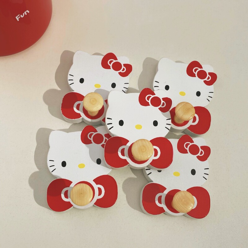 Cartoon Cat Hook Punch-free Strong Load-bearing Adhesive Door Rear Kitchen Living Room Bathroom Wardrobe Wall Surface