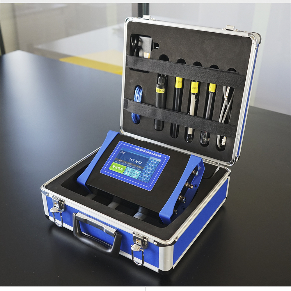 COD海晶HJ-5W型便携常规五参数检测仪水质分析仪智能cod酸碱