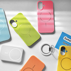 夏のドーパミン冷却通気性ハニカム磁気吸引 iPhone16promax 携帯電話ケース Apple 15 ハード新