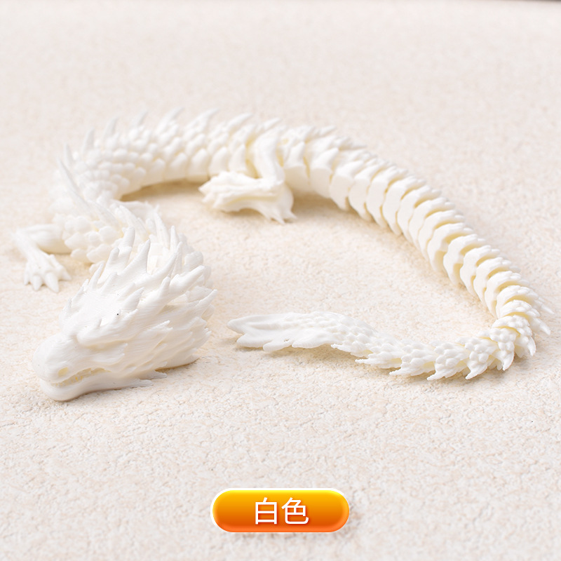 Ventas transfronterizas de juguetes impresos en 3D, adornos de dragón, animación de animales, moda de juego