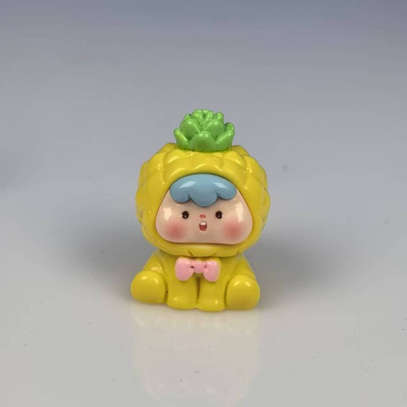九宮格+ペア合わせ四代目フルーツカブクリエイティブ樹脂製置物ブラインドバッグDIYアクセサリー卸売手作り|undefined