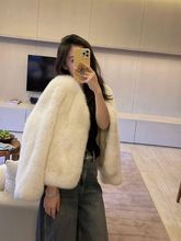 '白富美'特种贝贝小狐狸毛整皮海宁皮草外套女年轻款显瘦新款韩版