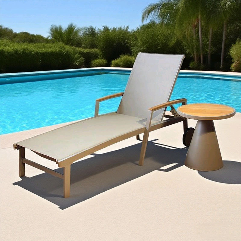 Cama al aire libre sillón junto a la piscina sillón al aire libre balcón terraza terraza sillón de playa impermeable