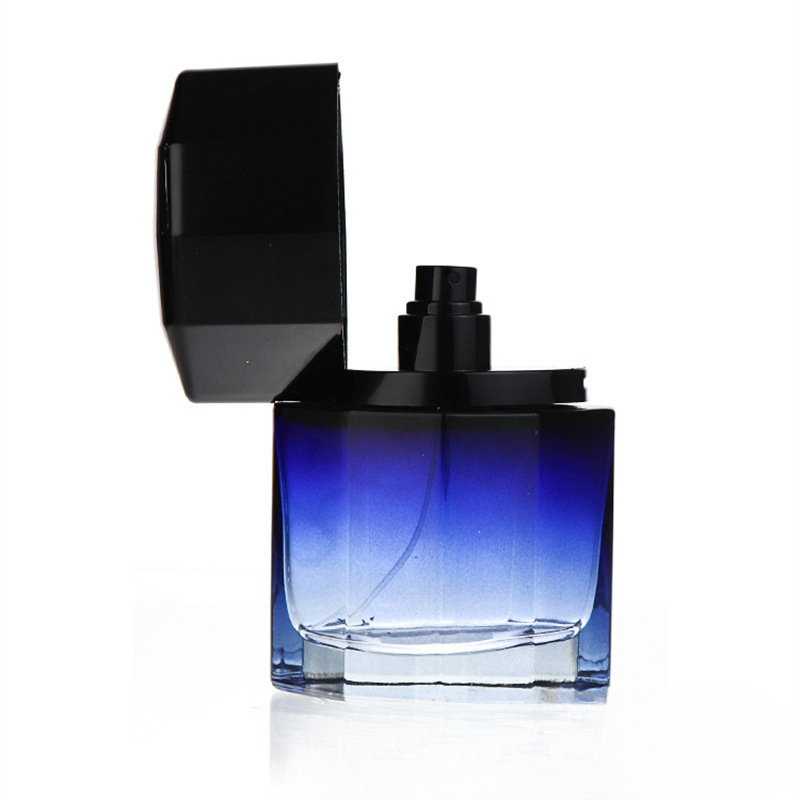 香水瓶立方体装瓶批发精油瓶厂家经典精致便携喷雾美观螺口起盖分