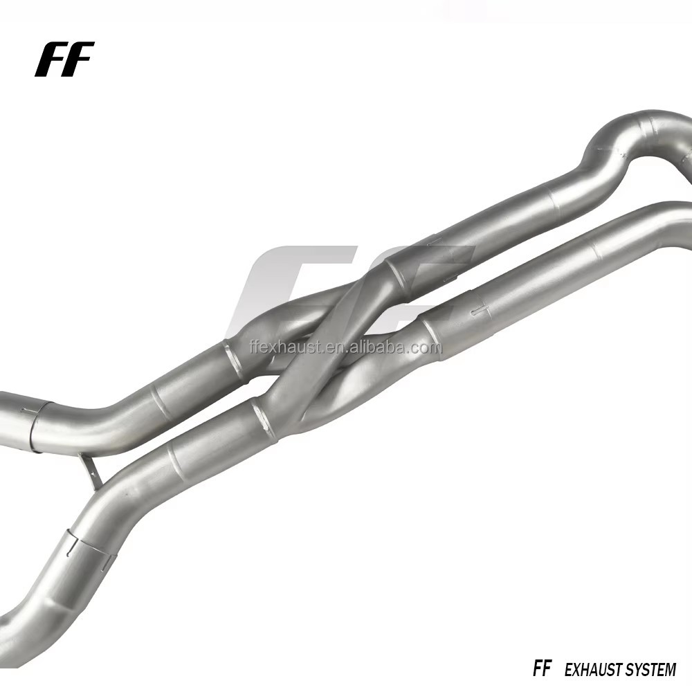 Suitable for BMW M3/M4 G80/G82 M2 G87 S58 3.0T Equal Length Mid-Pipe with Z-Pipe