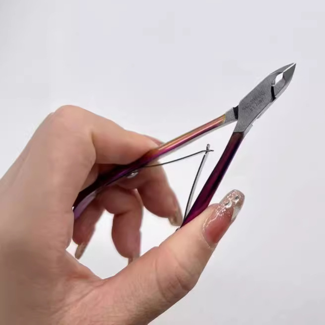 exfoliating professional scissors for manicure stainless steel