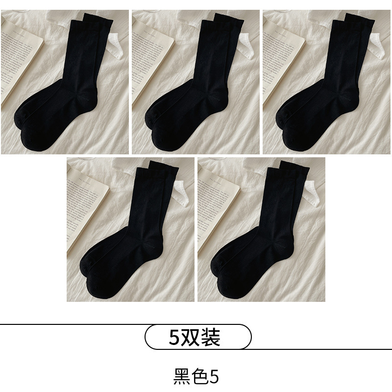 夏用女性用ソックス、極薄マルベリーシルクソックス、涼しく通気性のあるバレエスタイルの無地ボンレスミッドチューブソックス|undefined