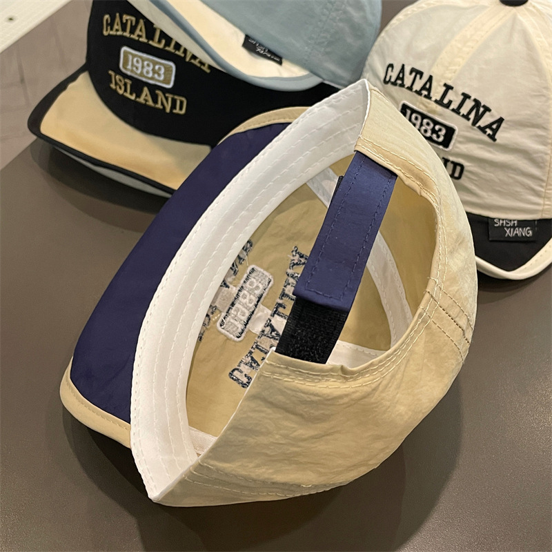 Sombreros de secado rápido para bebés sombreros de verano delgados sombreros de boca de pato sombreros de bebés pequeños sombreros de béisbol para niños y niñas sombreros de sol