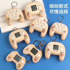 カピバラのおもちゃ、もぐらたたきキーホルダー、ギフト卸売、携帯ミニテトリスゲーム機