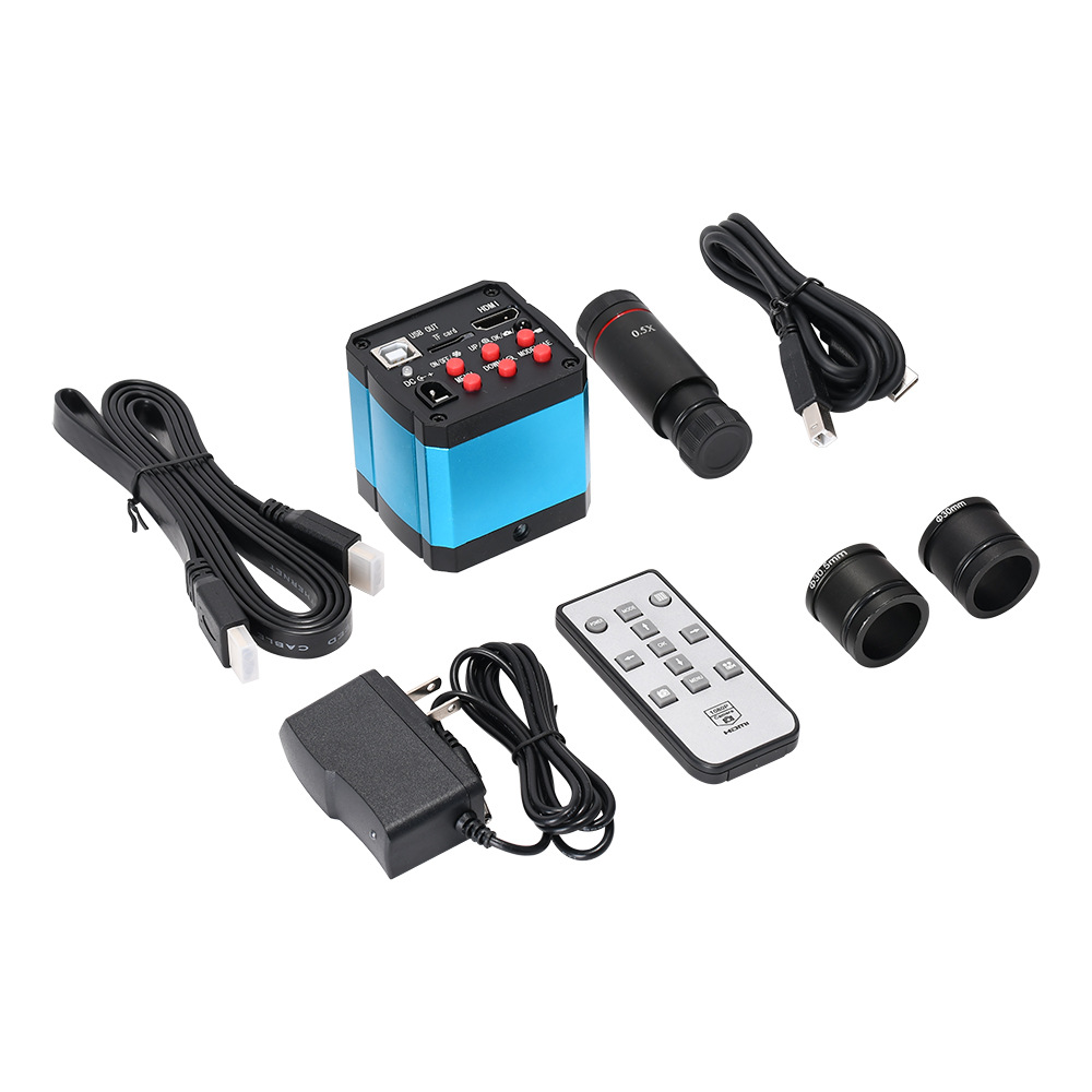 高清1400万工业相机电子显微镜0.5x电子目镜摄像头手机维修放大镜