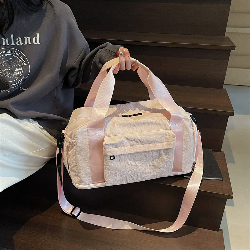 Bolsa de viaje de gran capacidad, ocio, sensación de alta calidad, bolsa de almacenamiento multifuncional expandible, bolsa de viaje de negocios, bolsa de fitness, mochila