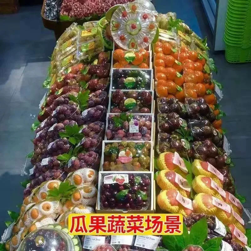 Película de plástico desechable comercial PVC gran rollo de película de plástico doméstico de grado alimenticio supermercado de frutas y verduras salón de belleza