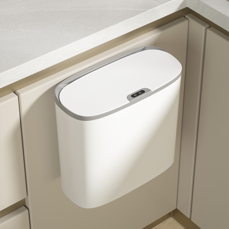 La basura inteligente de la hendidura induce rápidamente fácilmente la pared colgante basura inducción del baño