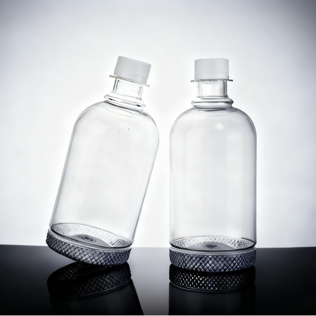 500MLpla全降解矿泉水瓶保险盖饮料瓶塑料果汁瓶环保聚乳酸包装瓶