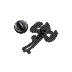 創意可愛動物松鼠看書系列合金胸針男女通用畫油徽章領針配飾扣針