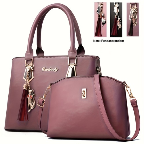 Ladies Large Capacity Handbag 2025 New Fashion Women's Bag Mother Bag Versatile Shoulder and Crossbody Bag
