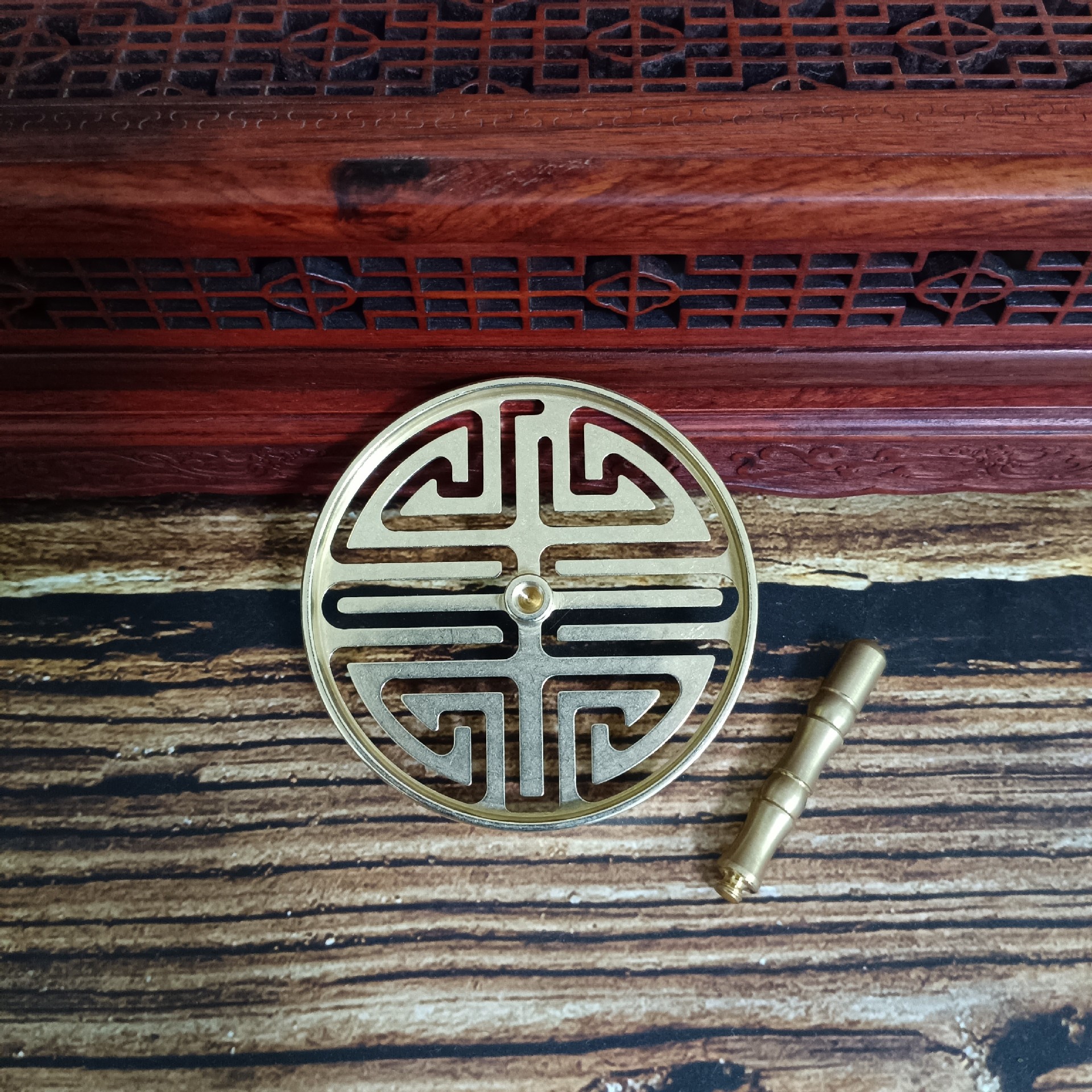 황동 자연 색상 6.0 장수 구리 핸들