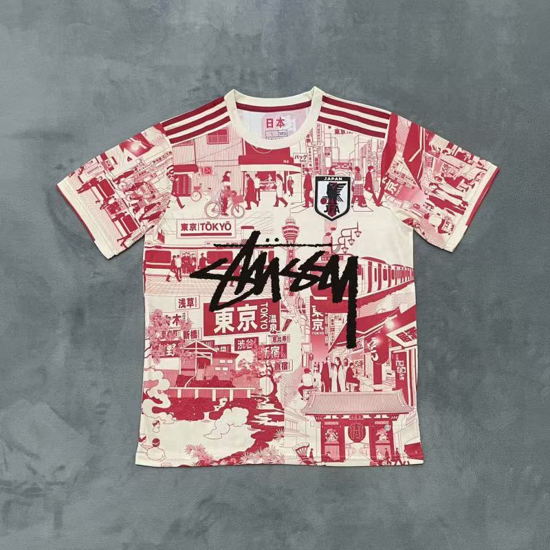 Stussy ブラジル 日本ジャージ フラメンゴ イタリア イングランド ポルトガル ドイツ サッカーユニフォーム タイ版|undefined