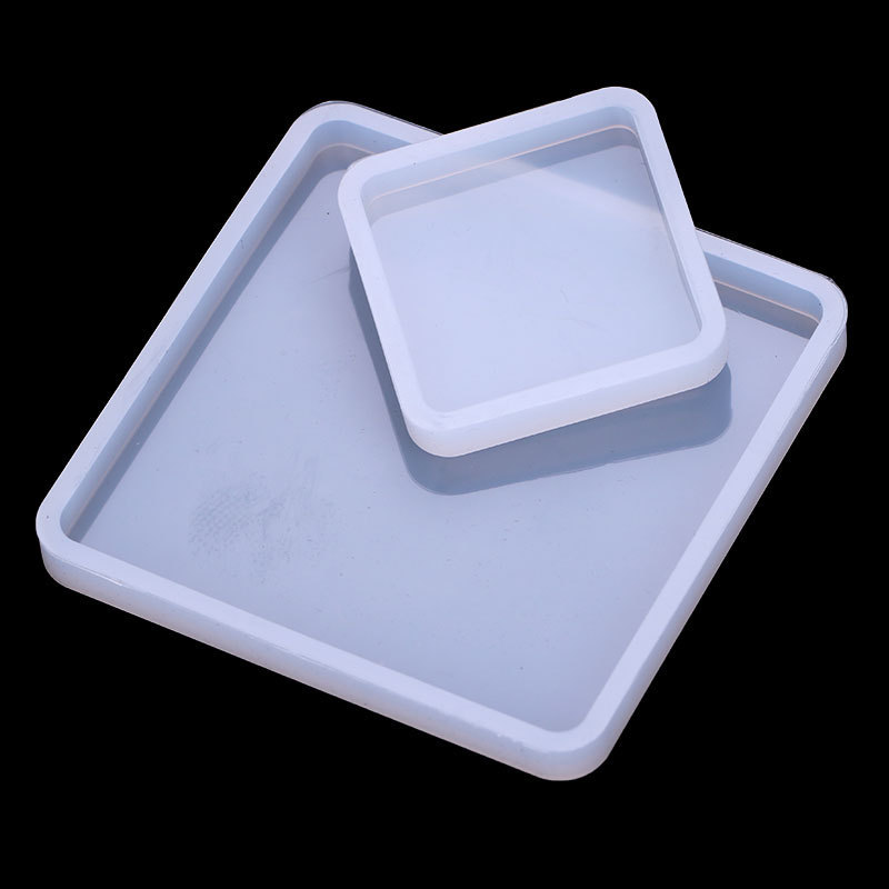 Molde de Silicona para Base Cuadrada de Cristal para Manualidades image 5