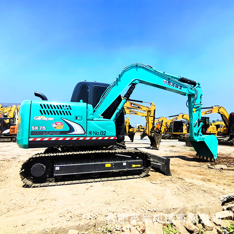 Exportación directa KOBELCO Shengang SK75 excavadora Shengang 200 240 excavadora image 3