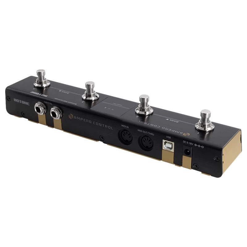 Hotone AMPERO Control Bluetooth интеллектуальный MIDI-контроллер эффектов, четырехступенчатая педаль