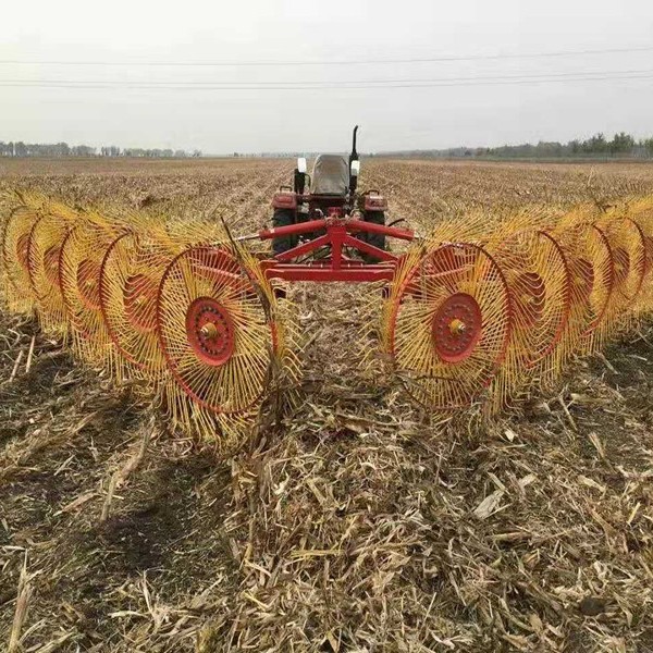 Tractor hidráulico de cuatro ruedas tipo césped colgante césped