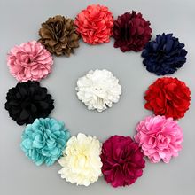 韩版手工花朵9cm配饰diy精美康乃馨装饰花胸花头花服装服饰配件花